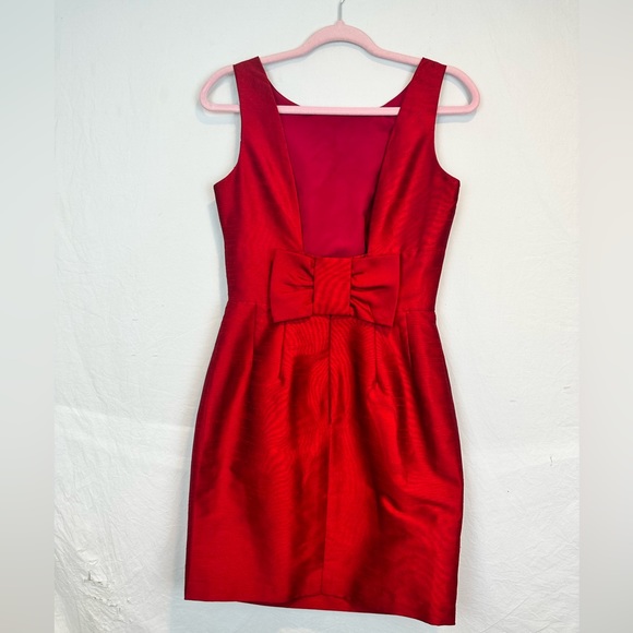 Alfred Sung Low Back with Bow Mini Dress - Picture 6 of 10